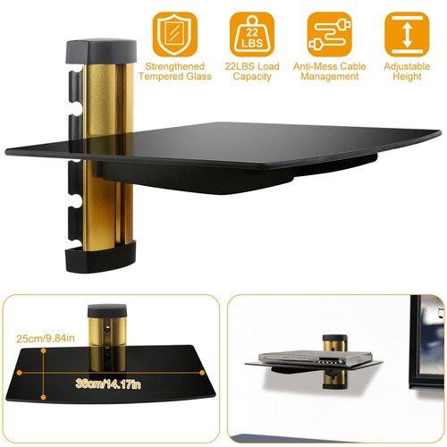 Floating glass shelf wall - floating,