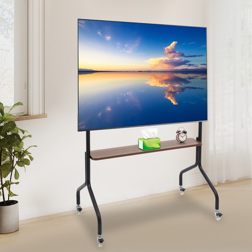 Mobile cart rolling tv - tv, cart,